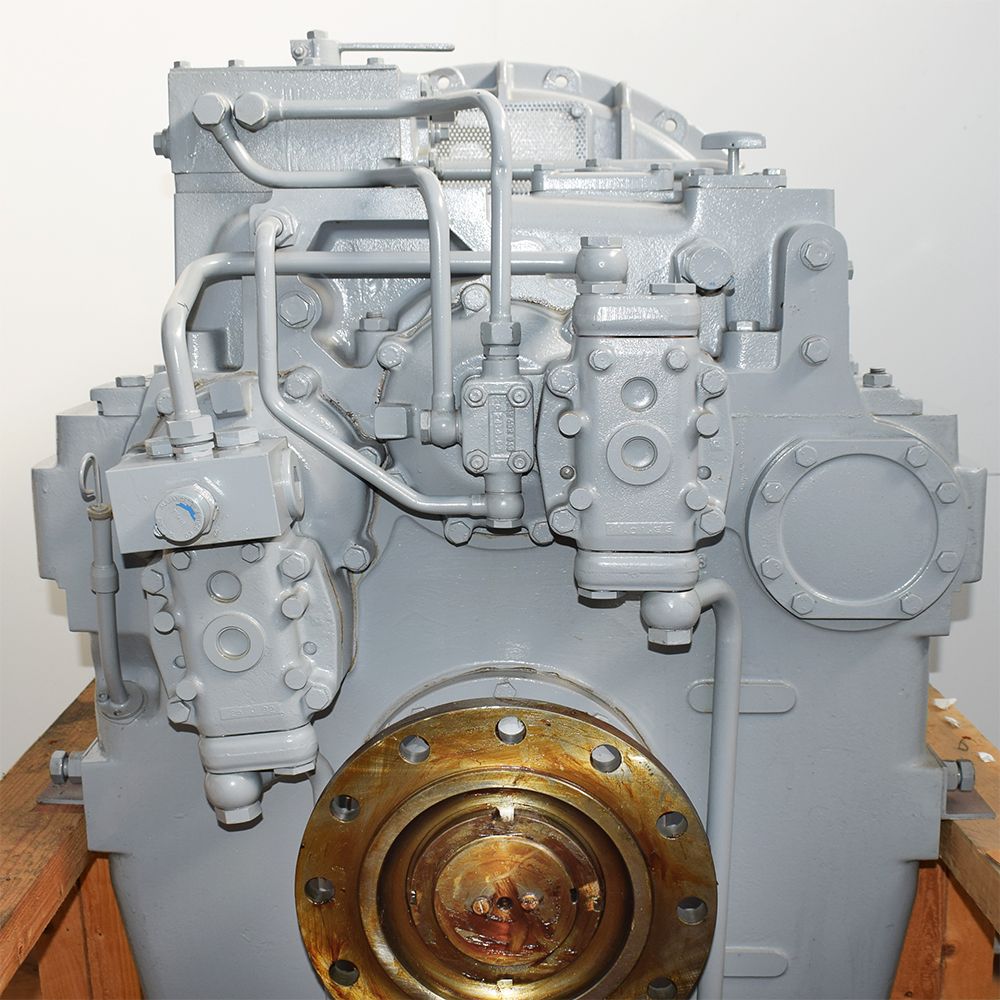 Vooraanzicht tweedehands reductiekast van ZF-marine type BW 251 4,133 | foto 2