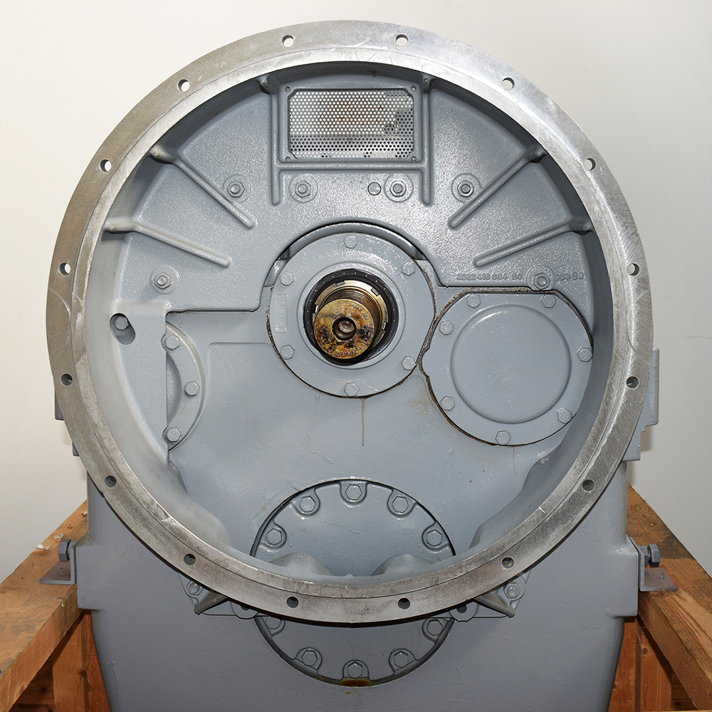 Achteraanzicht tweedehands reductiekast van ZF-marine type BW 251 4,133 | foto 4
