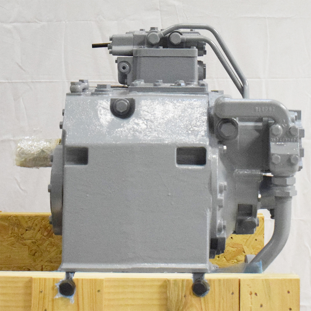 Side view of second-hand ZF-marine gearbox type ZF W1800 | photo 4