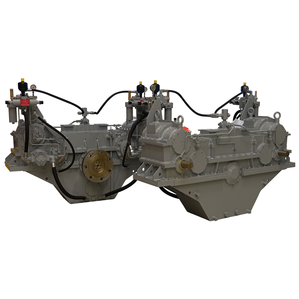 MM RSY 281, Masson-Marine twin input gearbox