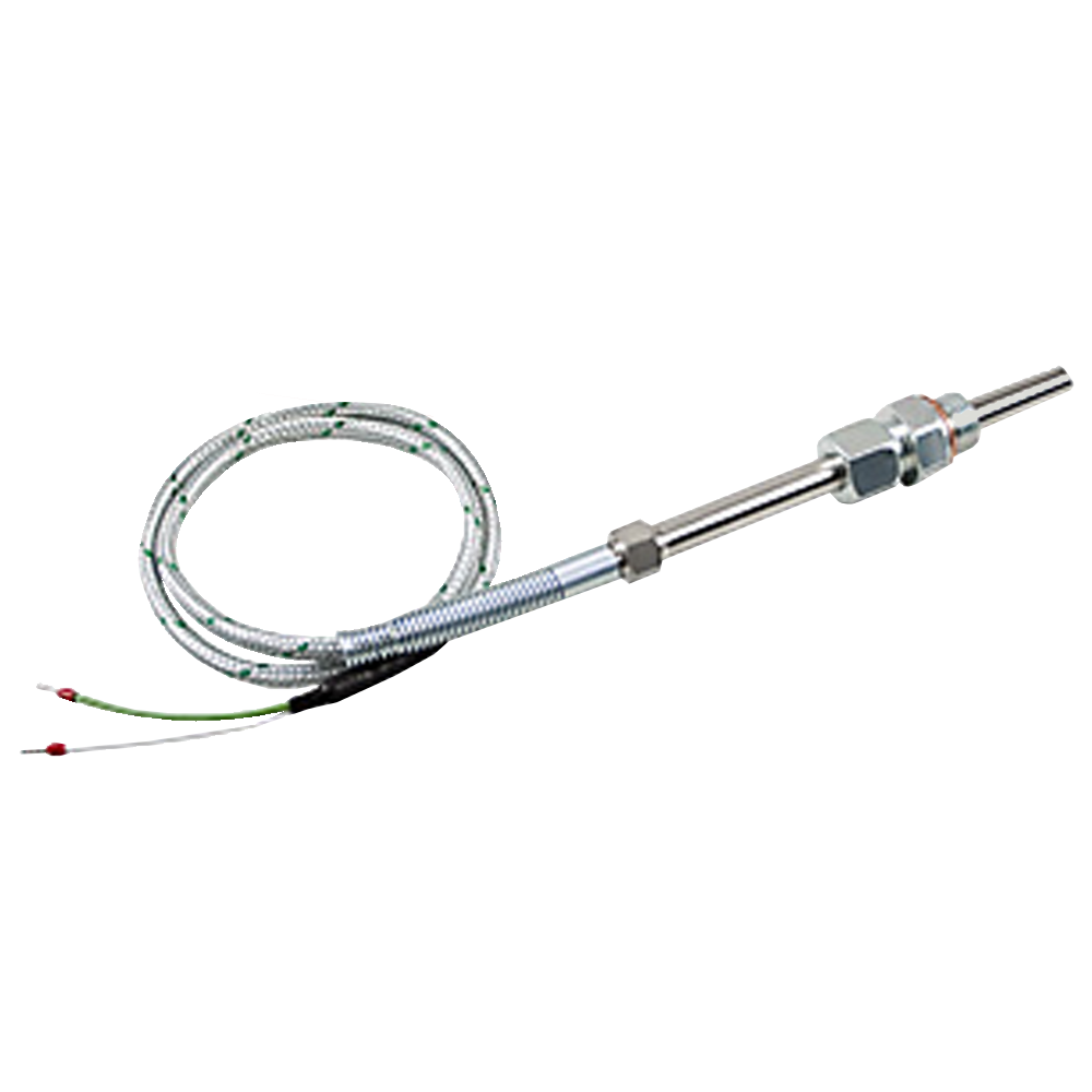 Plöger temperature sensors with fitted cable and adjustable screw connection
